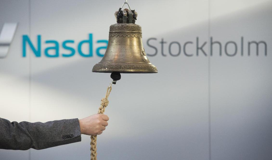 Nedåt på börsen backar. Arkivbild. Foto: Fredrik Sandberg/TT