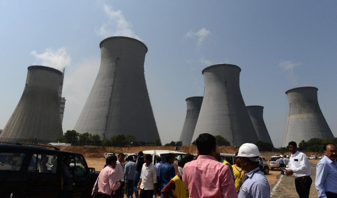 

Kraftverket Wanakbori i Indien, på en bild från 2015. Flera tunga företagsledare varnar nu för energikris, som kan få allvarliga konsekvenser. Foto: Sam Panthaky/AFP via Getty Images                                                                                        