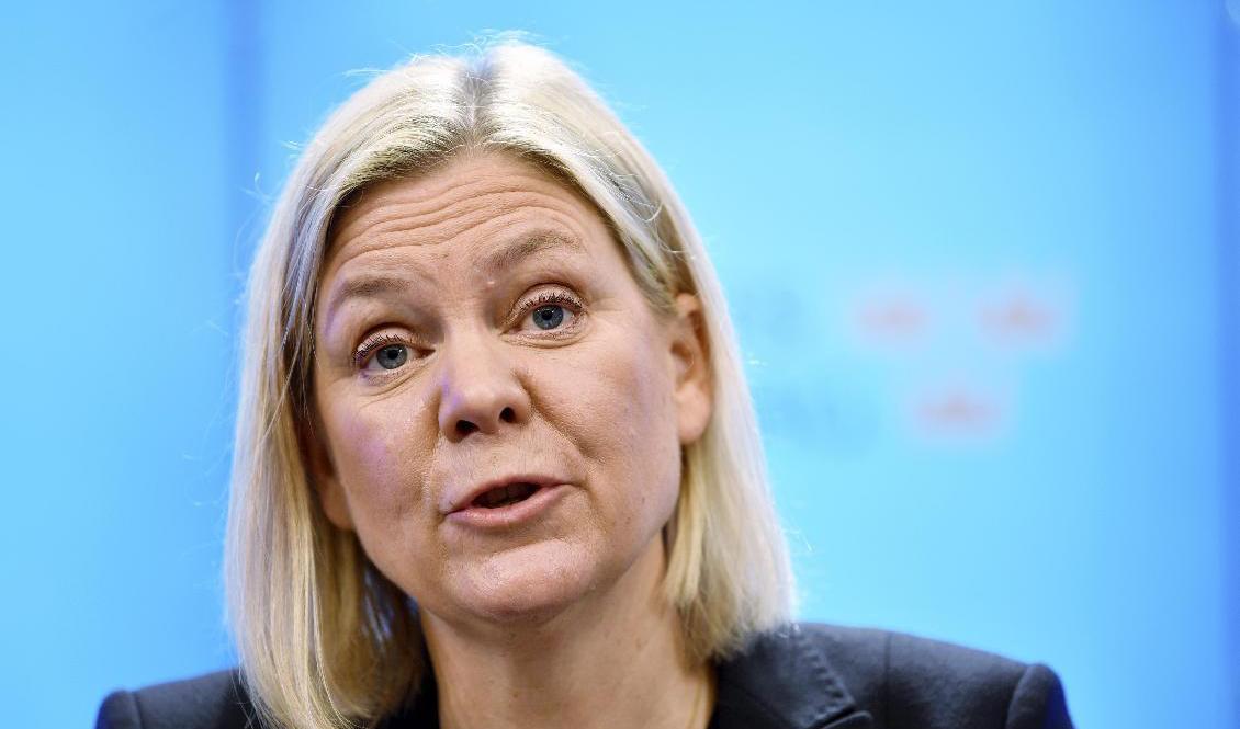 Socialdemokraternas partiledare Magdalena Andersson. Arkivbild. Foto: Anders Wiklund/TT