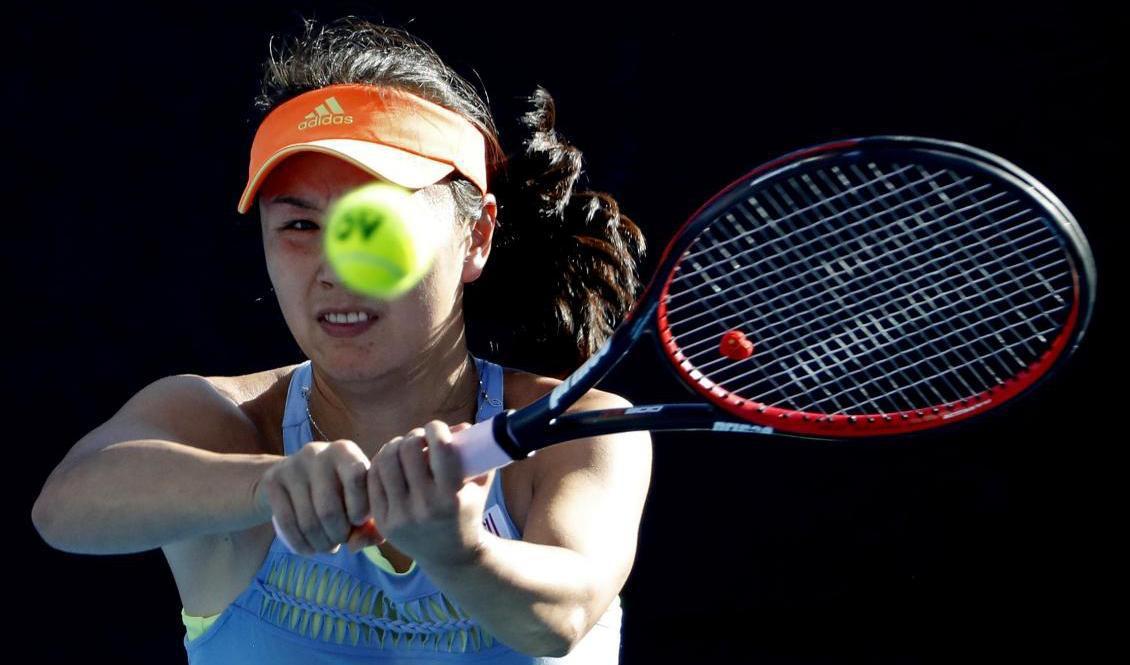 Peng Shuais försvinnande kan få stora konsekvenser för tennisens framtid i Kina. Foto: Ng Han Guan/AP/TT