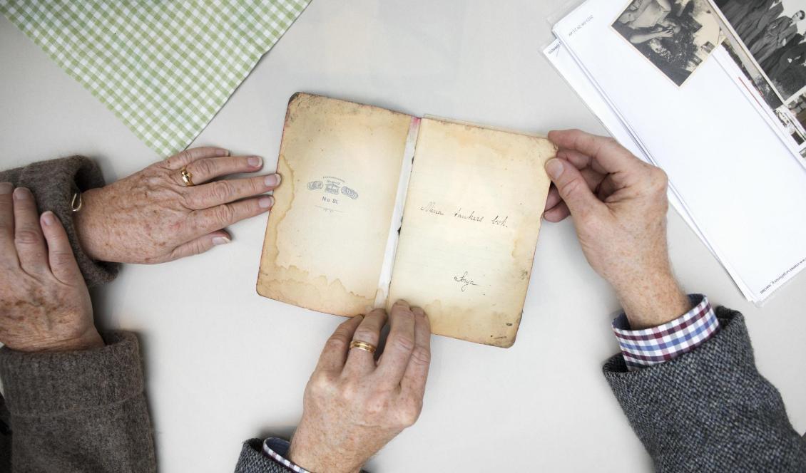 Vid en renovering hittades en 113 år gammal välbevarad dagbok. Foto: Pressbild