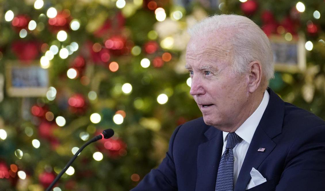 USA:s president Joe Biden. Foto: Susan Walsh/AP/TT