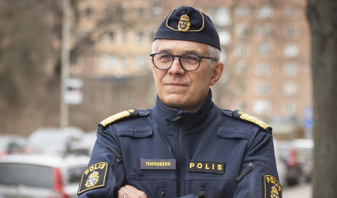 Anders Thornberg, rikspolischef. Arkivbild. Foto: Carl-Olof Zimmerman/TT