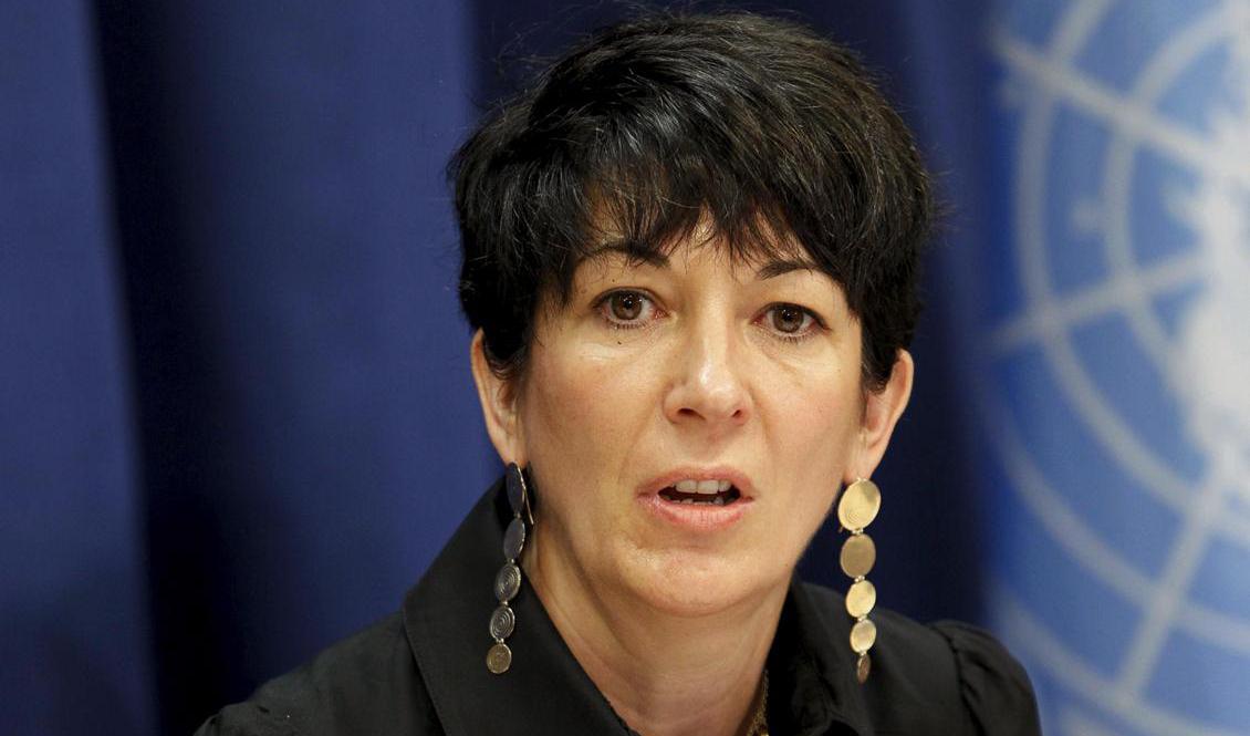 Ghislaine Maxwell. Foto: Rick Bajornas/AP/TT