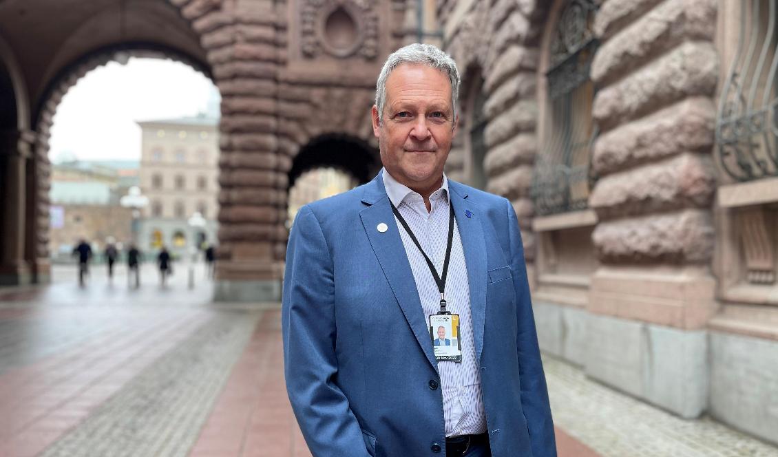 Jan Ericson (M) anser att covidpassen skadar mänskliga fri- och rättigheter. Foto: Yi Zhang