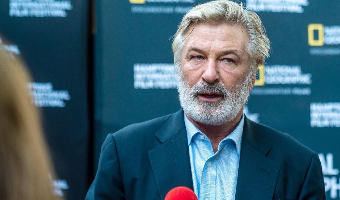 Skådespelaren Alec Baldwin vid en filmfestival i East Hampton i New York den 7 oktober 2021. Foto: Mark Sagliocco/Getty Images for National Geographic