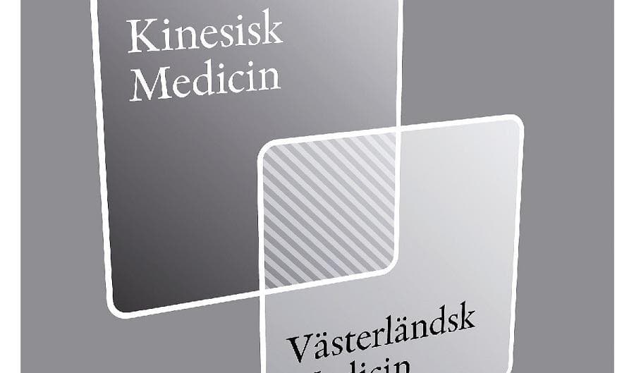 Kinesisk medicin och västerländsk medicin har i mångt och mycket olika uppfattningar om både sjukdomsorsaker och behandlingsprinciper, men tangerar ändå varandra på många områden. Illustration . Reijo Pöyhönen