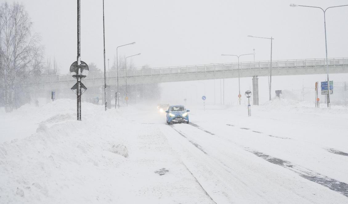 
Det blir besvärligt väder i norra Sverige. Arkivbild. Foto: Erik Abel/TT                                            