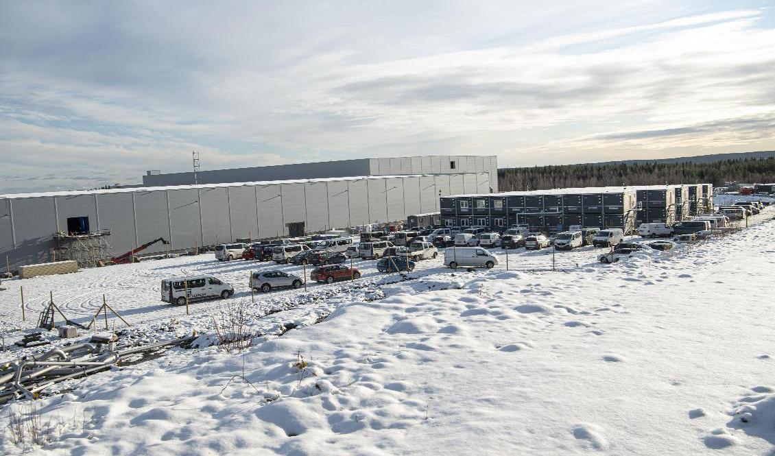 Produktionen är i gång på Northvolts nybyggda batterifabrik i Skellefteå. Arkivbild. Foto: Erland Segerstedt/TT
