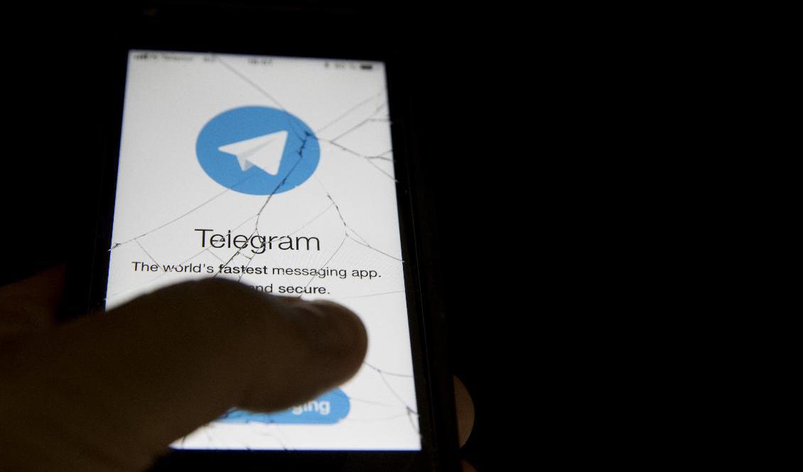 Appen Telegram får en ny chans i Brasilien. Arkivbild. Foto: Terje Pedersen/NTB/TT