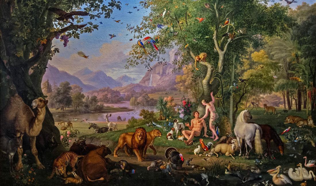 



Kan svaret på frågan varför skapelsen existerar existerar helt enkelt vara för att den är god? ”Adam och Eva i Edens lustgård”, mellan 1800 och 1829, av Peter Wenzel. Foto: Public Domain                                                                                                                                                                                