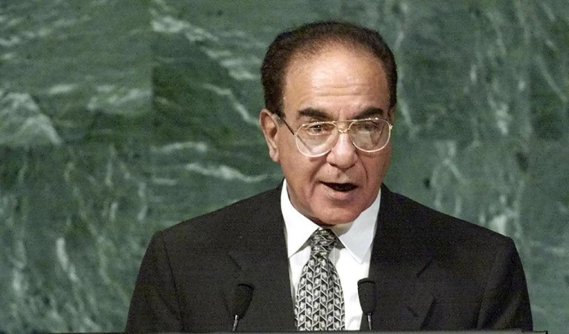 
Under USA:s invasion blev Bagdad Bob ett begrepp som spreds över världen. Saddam Hussein hade en, covidpandemin har här avslöjat hundratals. Foto: Matt Campbell/AFP via Getty Images                                            