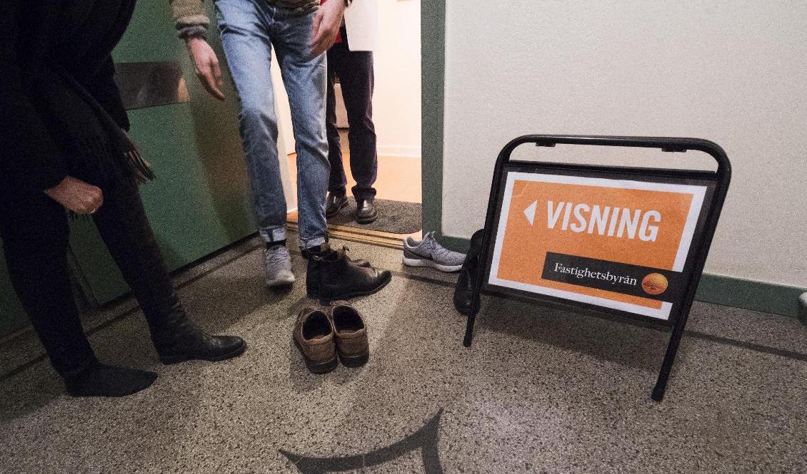 Fortsatt höga priser på bostäder. Arkivbild. Foto: Fredrik Sandberg/TT