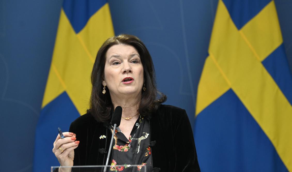 "Det är inte en lätt sak att utvisa diplomater. Det får alltid konsekvenser", säger utrikesminister Ann Linde. Foto: Fredrik Sandberg/TT