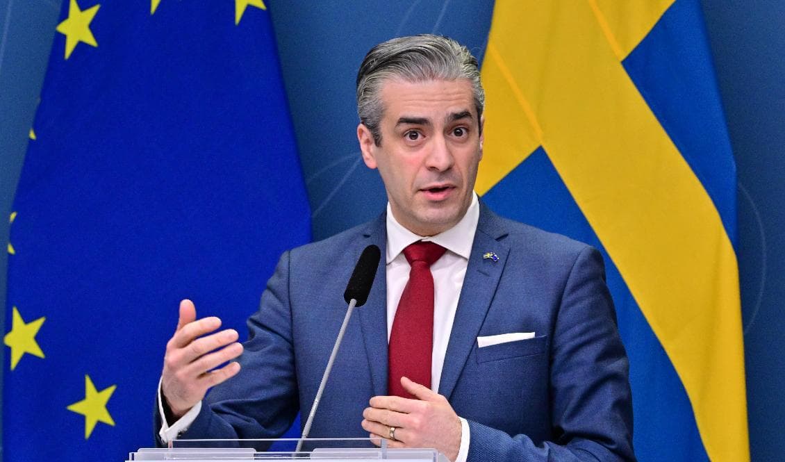 Energiminister Khashayar Farmanbar (S). Arkivbild. Foto: Jonas Ekströmer/TT