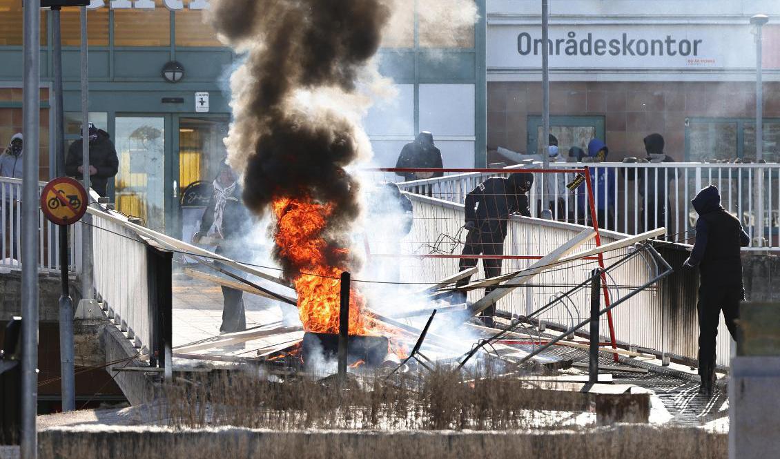 Stadsdelen Navestad i Norrköping på påskdagen. Arkivbild. Foto: Stefan Jerrevång/TT