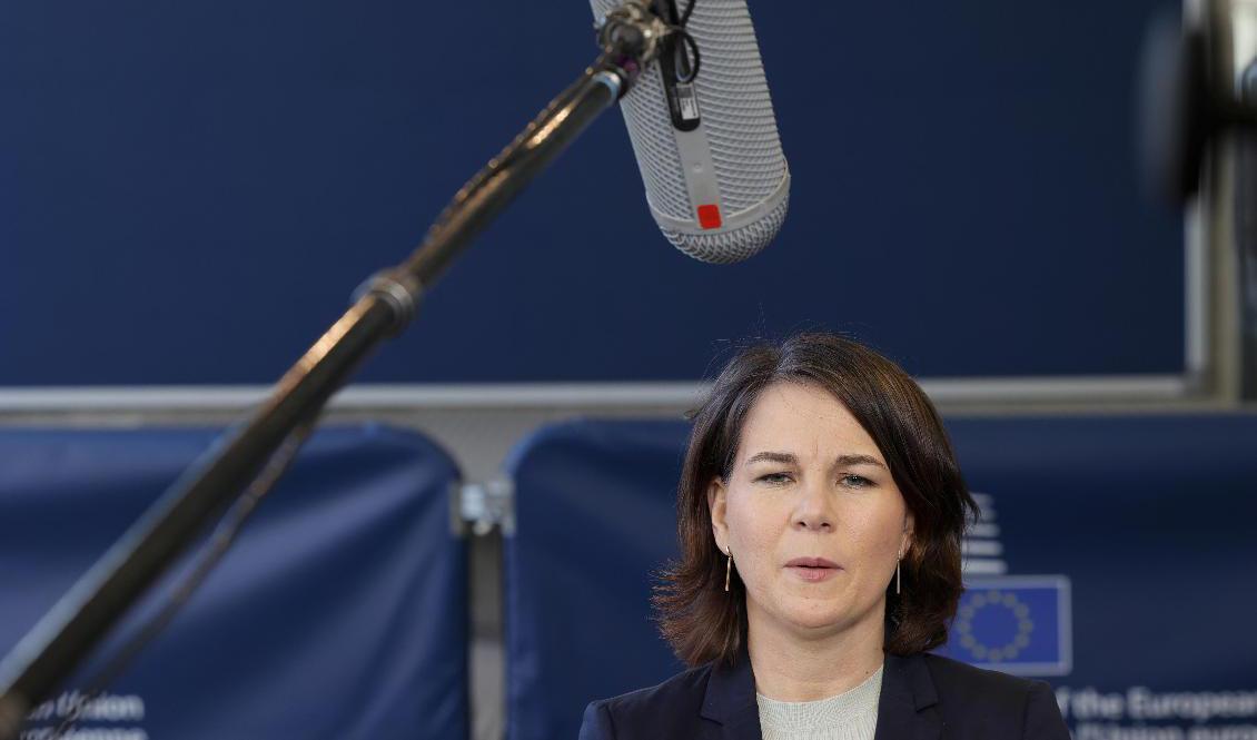 Tysklands utrikesminister Annalena Baerbock. Arkivbild. Foto: Olivier Matthys/AP/TT