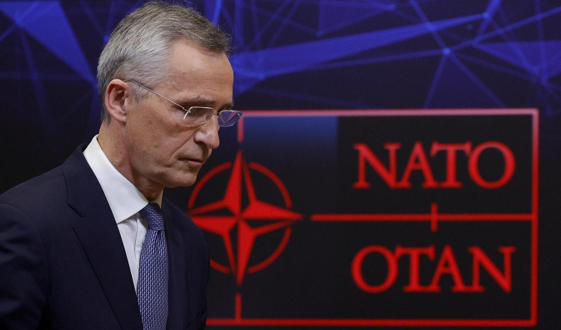 Natos generalsekreterare Jens Stoltenberg. Arkivbild. Foto: Olivier Matthys/AP/TT