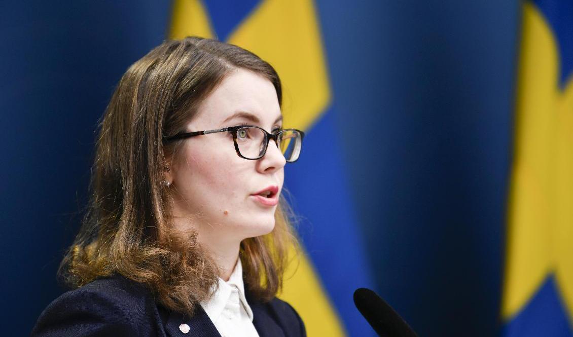 Civilminister Ida Karkiainen (S). Arkivbild. Foto: Henrik Montgomery/TT