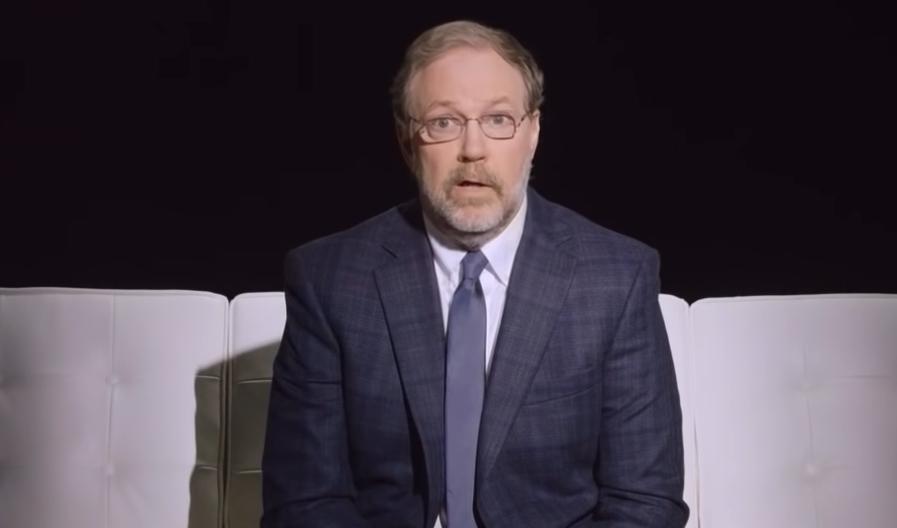 Nicholas Meriwether, professor i filosofi vid Shawnee State University i Portsmouth i Ohio, USA. Foto: Faksimil/Youtube/Alliance Defending Freedom