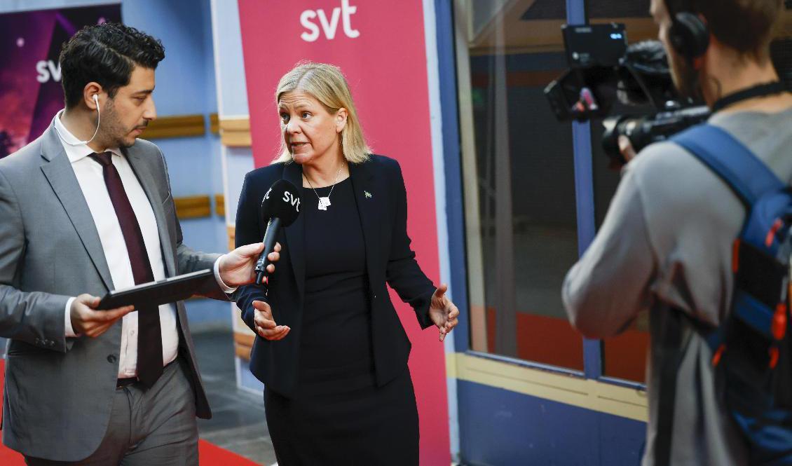 Statsminister Magdalena Andersson (S). Foto: Fredrik Persson/TT