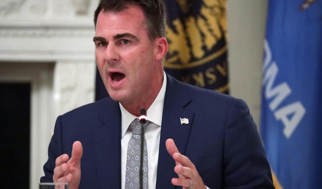 Oklahomas guvernör Kevin Stitt. Foto: Alex Wong/Getty Images