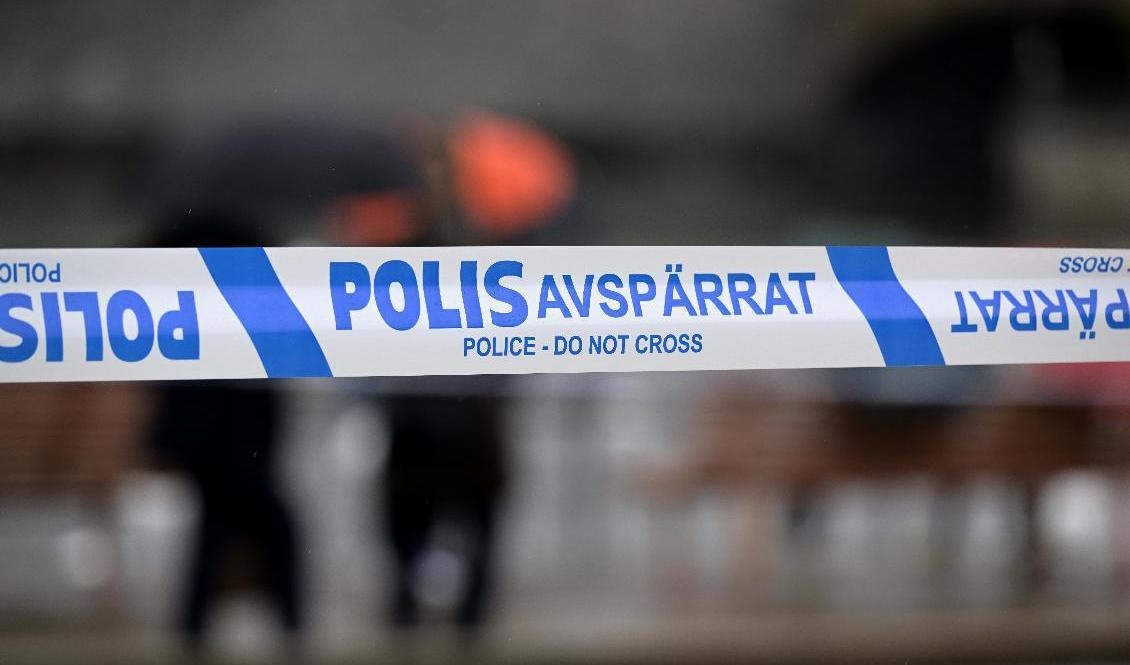 En man har gripits efter en misstänkt skottlossning i Eskilstuna på söndagskvällen. Flera personer larmade, men någon skadad har inte hittats. Arkivbild. Foto: Janerik Henriksson/TT
