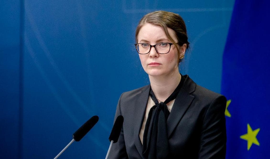 Ida Karkiainen (S) har i en SvD-replik till Leif Östling bjudit in honom till kafferep på finansdepartementet. Några till borde allt bjudas. Foto: Magnus Liljegren/Regeringskansliet