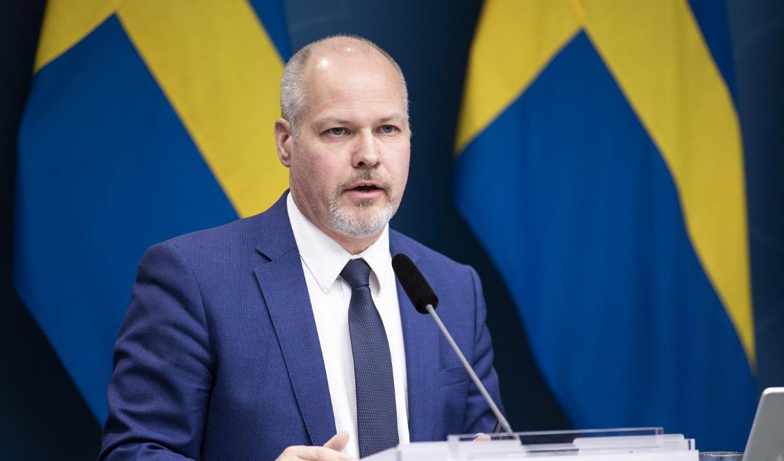 Justitie- och inrikesminister Morgan Johansson (S). Foto: Ninni Andersson/Regeringskansliet