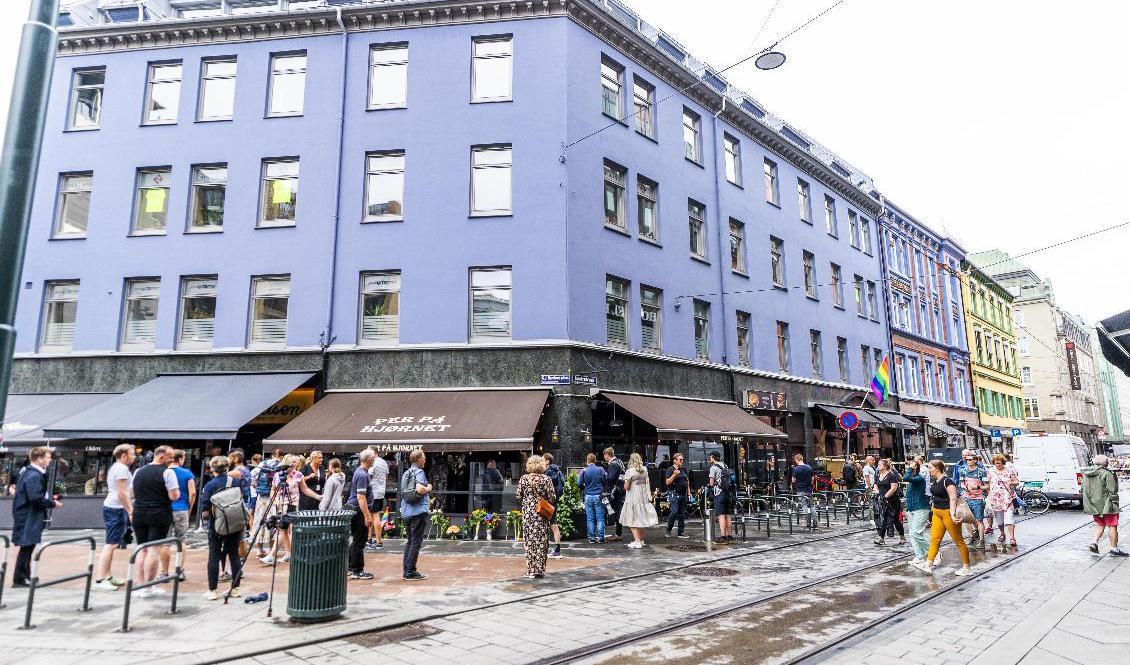 Två krogar i centrala Oslo blev skådeplats för ett dåd där två personer sköts ihjäl och 21 skadades. Arkivbild. Foto: Håkon Mosvold Larsen/NTB/TT