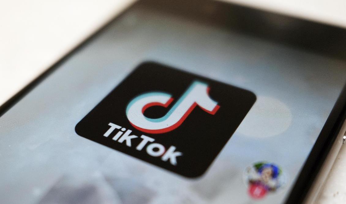 En potentiellt farlig utmaning sprids på Tiktok, som dock avsäger sig ansvar för eventuella påföljder. Arkivbild. Foto: Kiichiro Sato/AP/TT