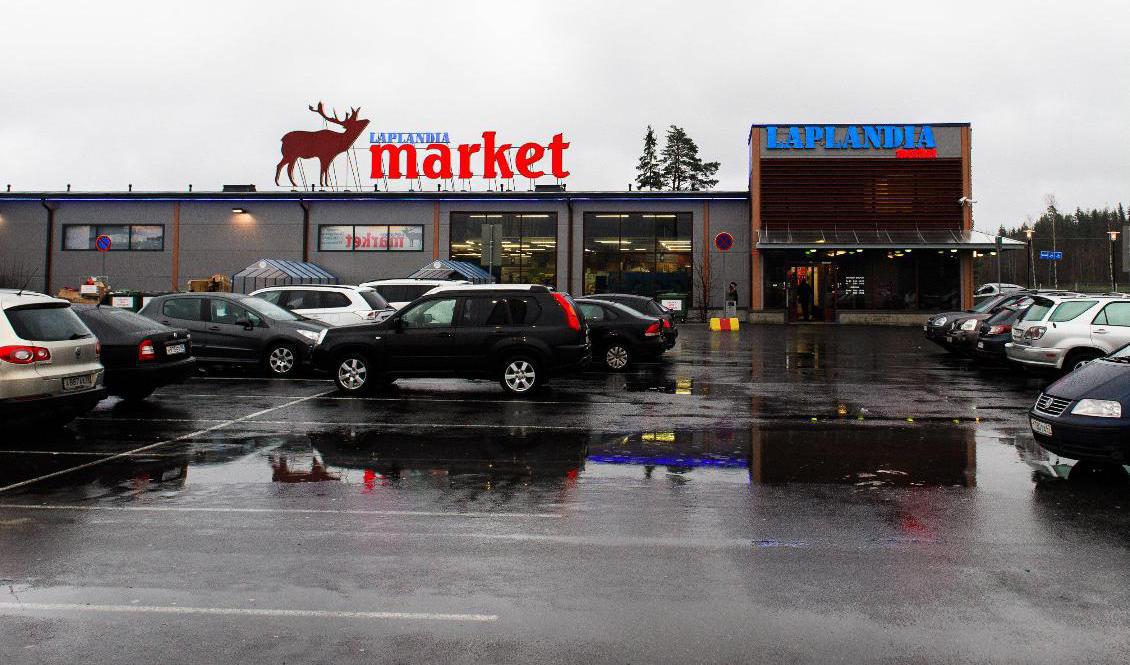 Laplandia Market vid gränsstationen Vaalimaa nära Lappeenranta. Arkivbild. Foto: Hannu Rissanen/Lehtikuva/TT