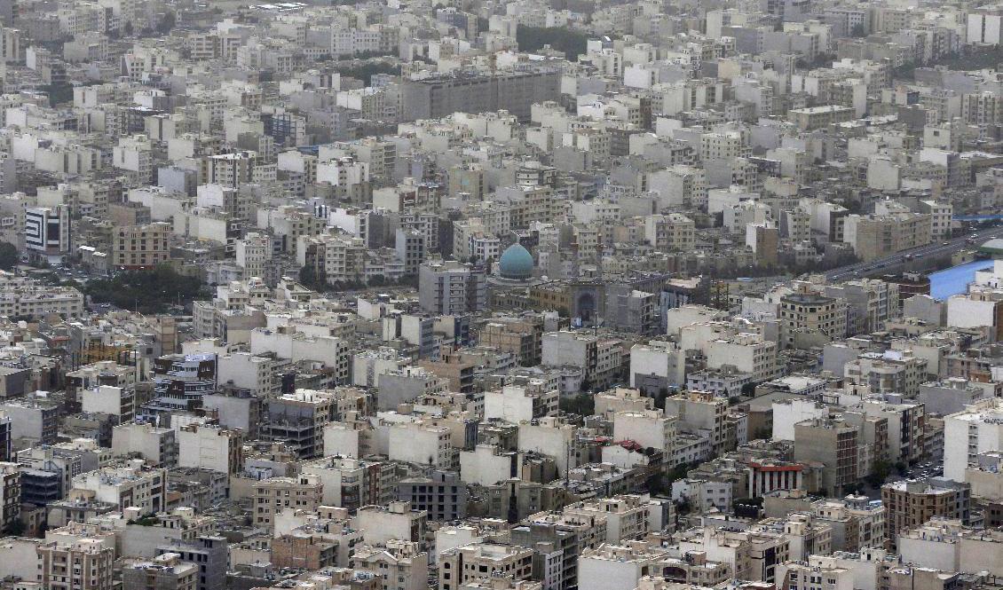 Arkivbild som visar centrala delar av Teheran. Foto: Vahid Salemi/AP/TT