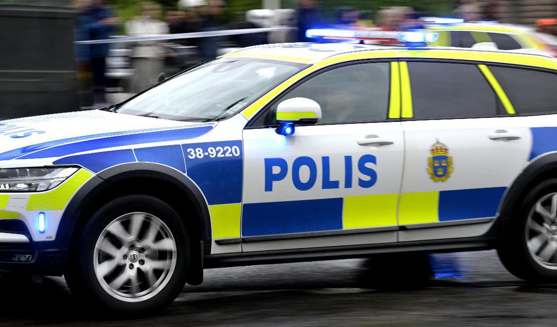 Mannen fördes till sjukhus men avled senare. Arkivbild. Foto: Janerik Henriksson/TT