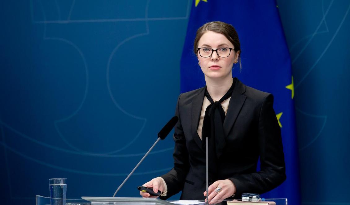 Civilminister Ida Karkiainen (S). Foto: Magnus Liljegren/Regeringskansliet
