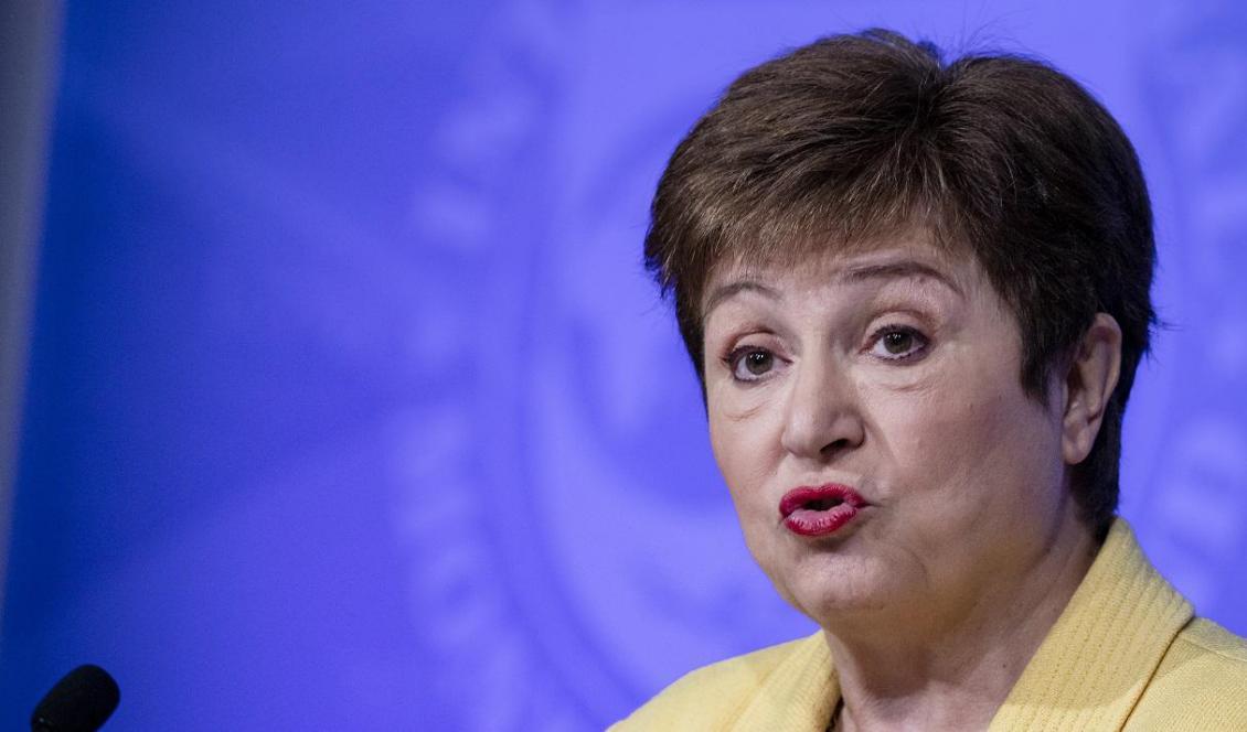 IMF-chefen Kristalina Georgieva. Foto: Samuel Corum/Getty Images