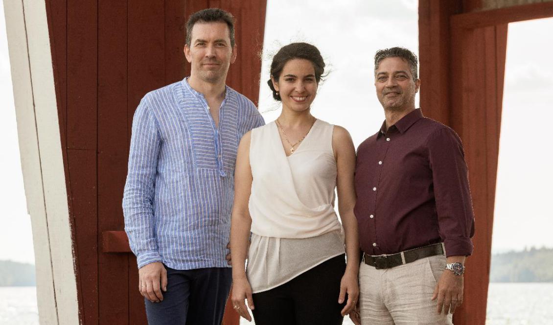 Gustav III - Amelia – Anckarström: Valdis Jansons, Kseniya Bakhritdinova-Kravchuk, Paolo Lardizzone Foto: Andreas Hylthén