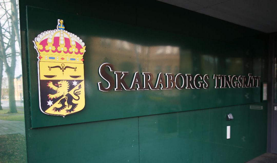 Idag kom domen i Skaraborgs tingsrätt mot en 42-årig man som mördade en kvinna i Falköping i november. Arkivbild: Björn Larsson Rosvall/TT
