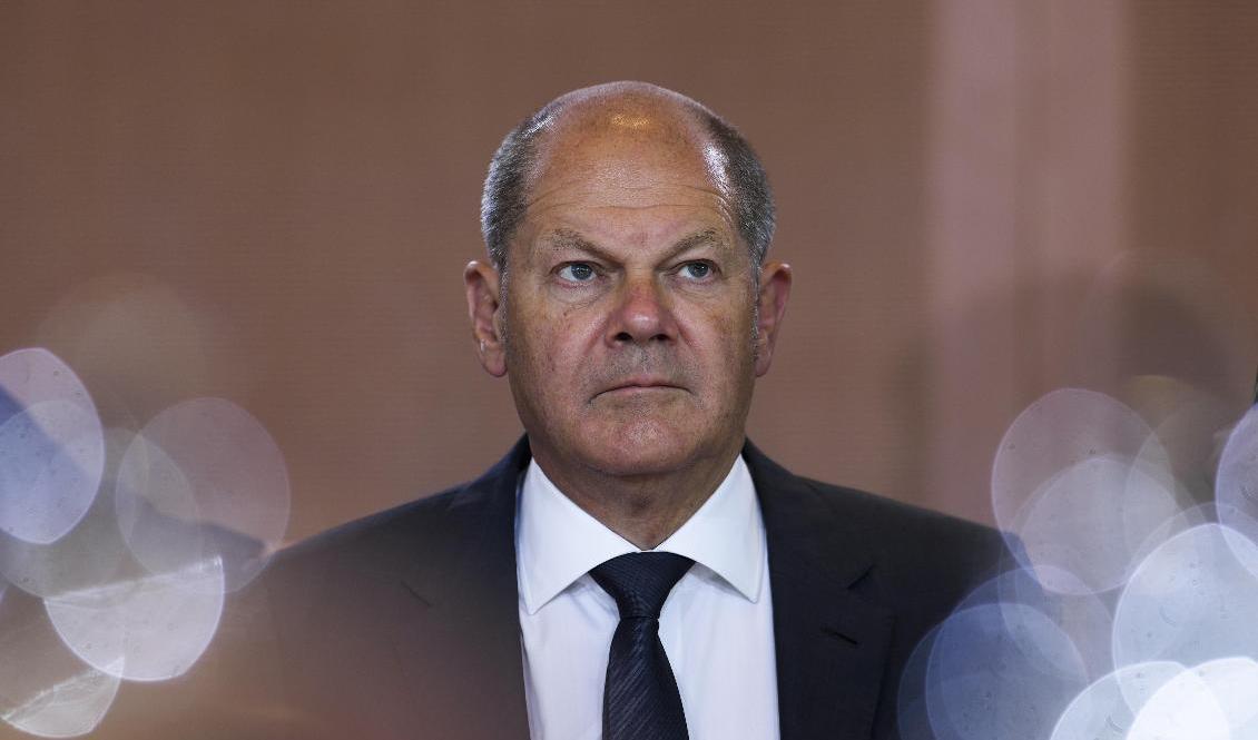 Tysklands förbundskansler Olaf Scholz. Arkivbild. Foto: Markus Schreiber/AP/TT