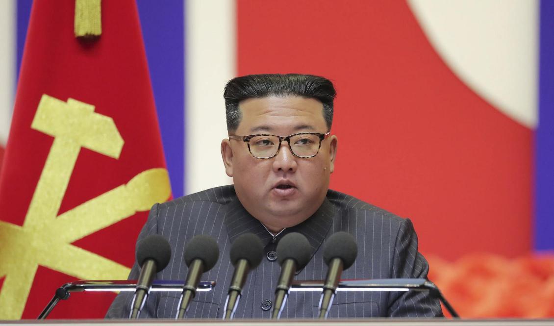 Kim Jong-Un. Arkivbild. Foto: KCNA/Korea News Service/AP/TT