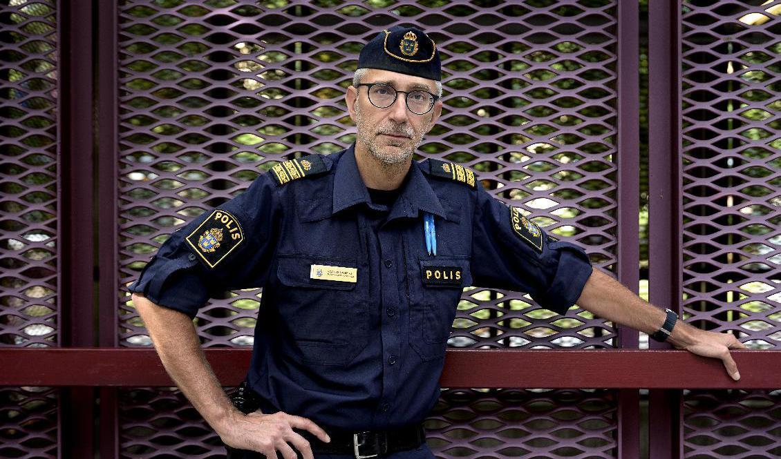 Magnus Sjöberg, chef vid polisens Nationella operativa avdelning (Noa). Foto: Janerik Henriksson/TT