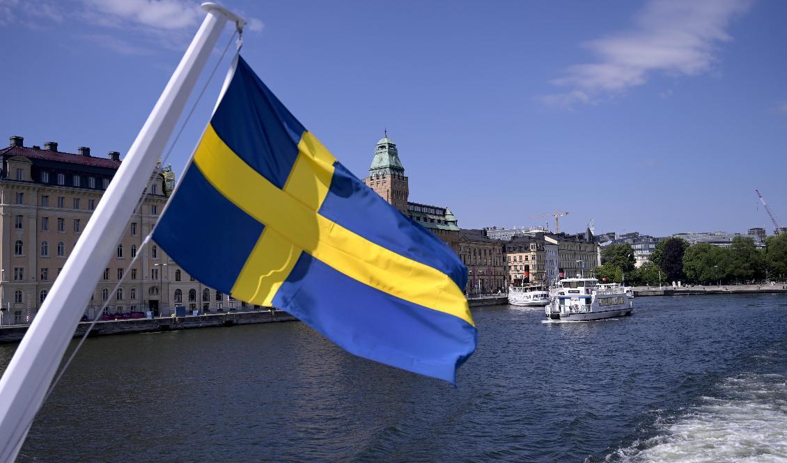 Sveriges BNP-tillväxt tappar fart jämfört med förra mätningen. Arkivbild. Foto: Janerik Henriksson/TT