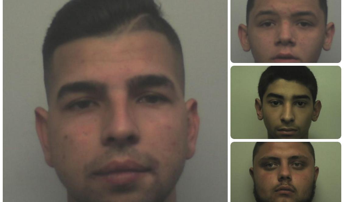 








Totalt sju män, som ingick i en grooming-liga, har dömts till långa fängelsestraff efter att ha våldtagit och sexuellt utnyttjat tonårsflickor i brittiska staden Burton upon Trent. Foto: Staffordshire Police.                                                                                                                                                                                                                                                                                                                                                                                                            