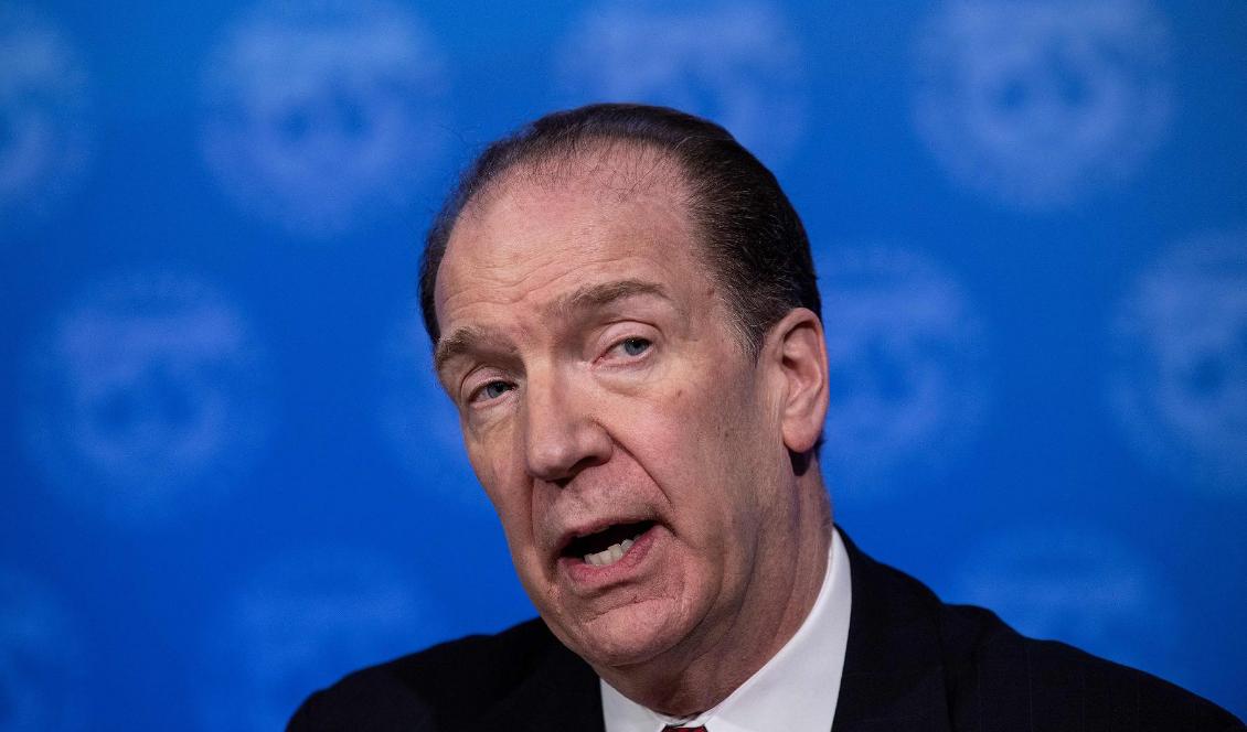 David Malpass, chef för Världsbanken. Foto: Nicholas Kamm/AFP via Getty Images