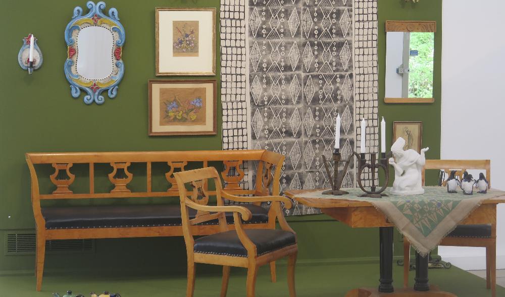 Rackstadmuseet visar Arvika Konsthantverks utställning 100 år av lustfyllt skapande. Foto: Rackstadmuseet
