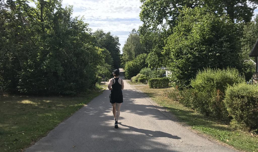 Att springa är för mig förknippat med lycka. Inget får mig att känna mig så fri som när jag snör på mig skorna och ger mig iväg. Foto: Ida Fältander