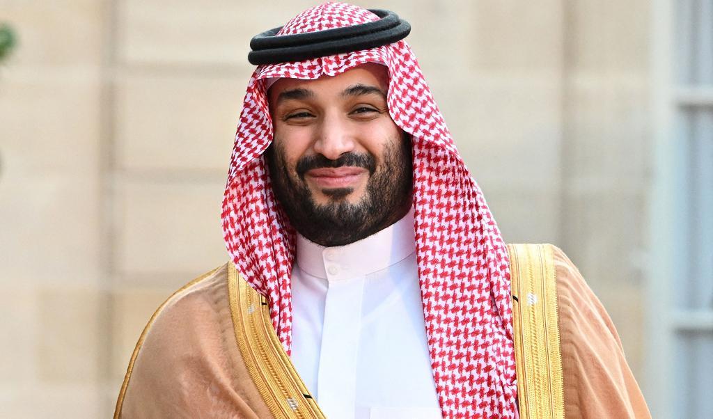
Saudiarabiens kronprins Mohammed bin Salman styr landets statliga investeringsfond, som genom sportswashing försöker förbättra landets dåliga rykte. Foto: Bertrand Guay/AFP via Getty Images                                            