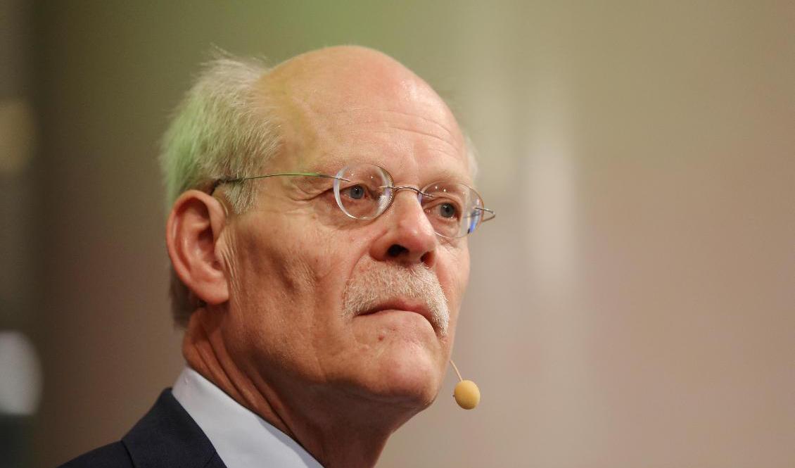 Stefan Ingves, som avgår vid årsskiftet, ser ut att avsluta sina snart 18 år som riksbankschef med två kraftiga räntehöjningar. Arkivbild Foto: Ali Lorestani/TT