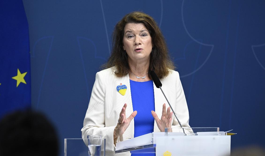 Utrikesminister Ann Linde (S). Arkivbild. Foto: Jessica Gow/TT