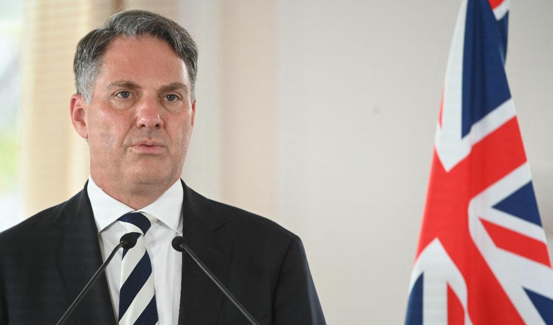 

Richard Marles, Australiens försvarsminister. Foto: Jean-Francois Monier/AFP via Getty Images                                                                                        